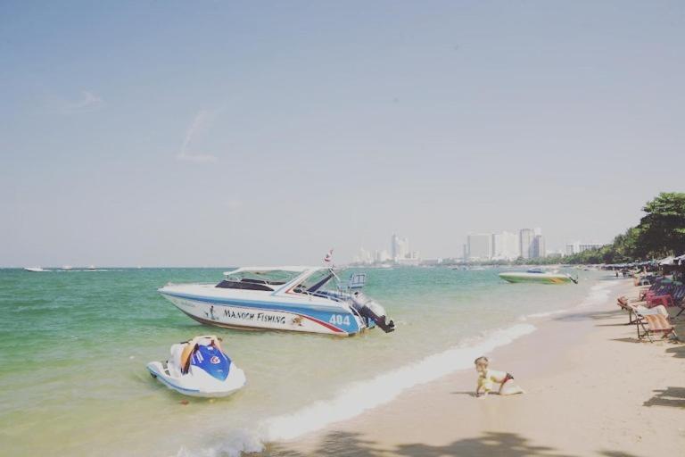 Studio Room Seaview Jomtien Exterior foto